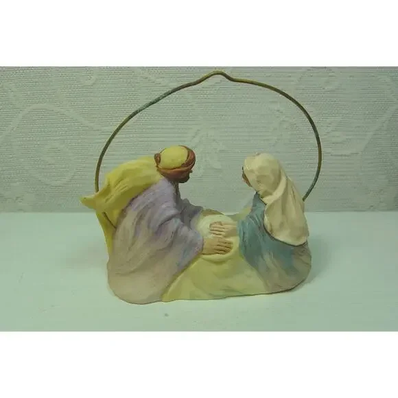 HALLMARK NATIVITY TREE ORNAMENT-1997 & CHRISTMAS JOY-1996-NATIVITY THEME - Picture 7 of 9